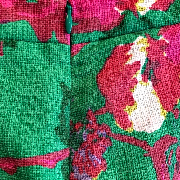 J. Crew SZ 0 Floral Water Color Pencil Skirt! - Picture 7 of 8